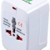 Universal Travel Worldwide Adapter - No USB - Image 2