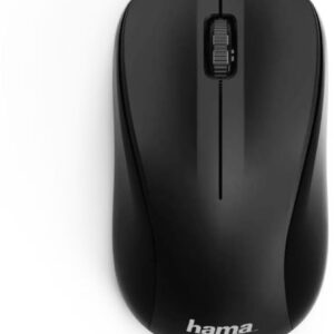 hama MW-300 Wireless Optical Gaming Mouse with Silent Click Buttons (1200 DPI, Smart-Link Technology, Anthracite)