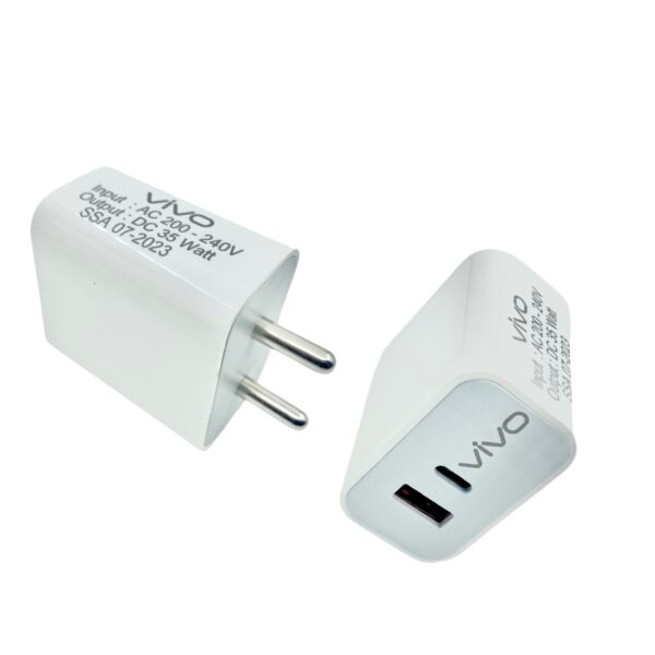 Vivo 35w USB  + Type-C  Charging Adeptor