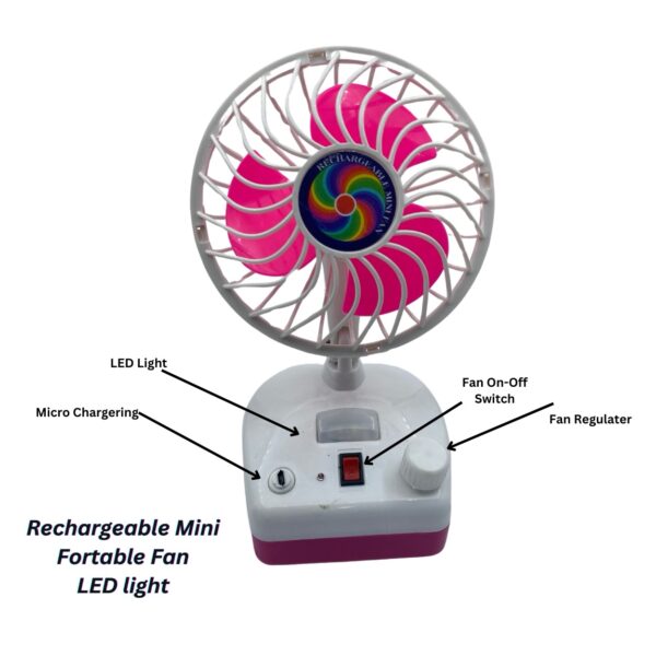 Mini Portable Rechageable Fan